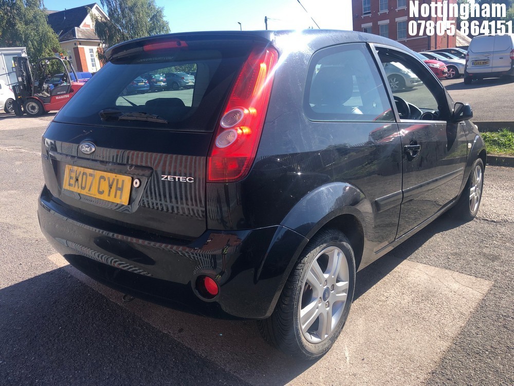 John Pye Vehicle Auctions Location Nottingham 2007 FORD FIESTA