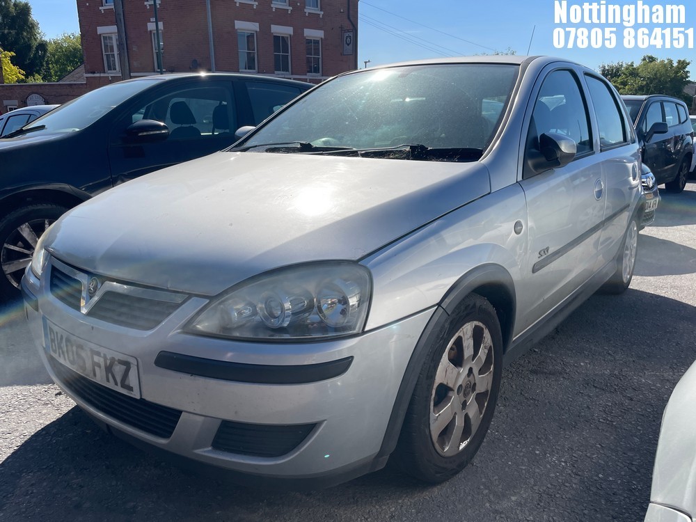 John Pye Vehicle Auctions Location Nottingham 2005 VAUXHALL CORSA