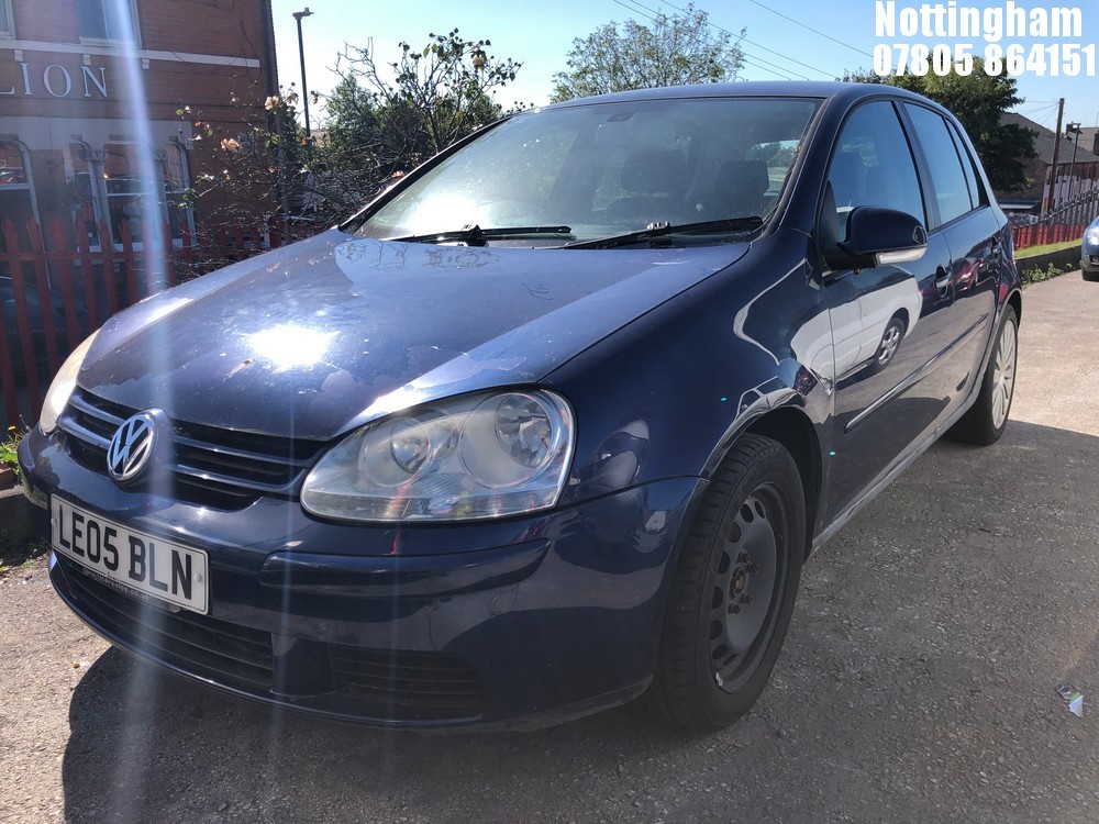 John Pye Vehicle Auctions Location Nottingham 2005 VOLKSWAGEN GOLF