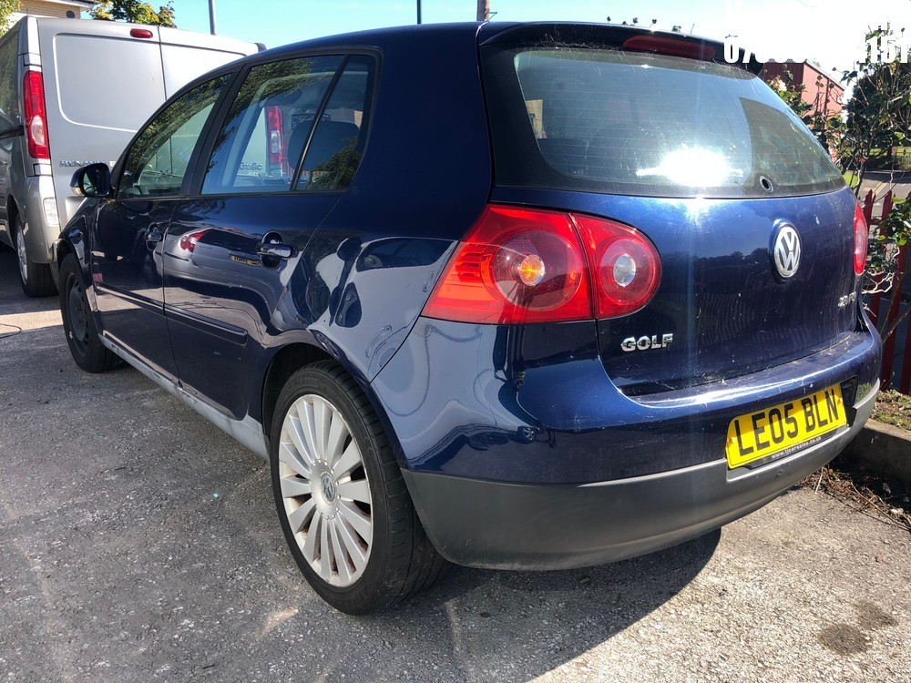 John Pye Vehicle Auctions Location Nottingham 2005 VOLKSWAGEN GOLF
