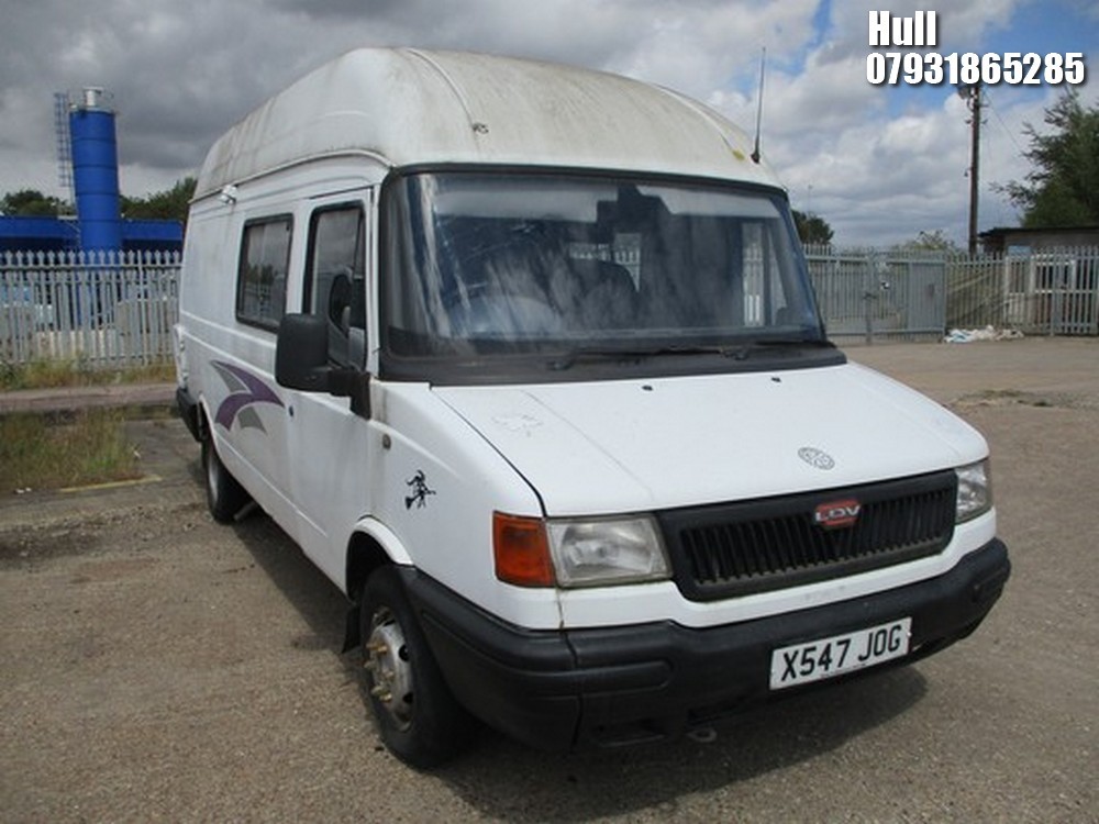 John Pye Vehicle Auctions Location Hull 2000 LDV 400 CONVOY D LWB