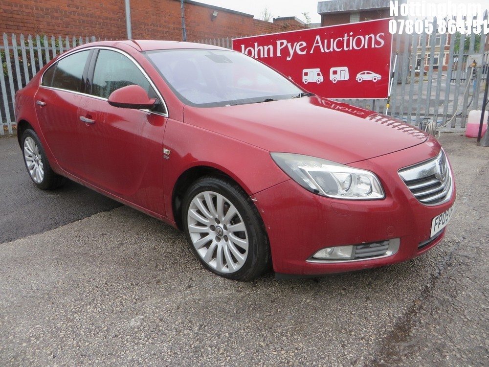 John Pye Vehicle Auctions Location Nottingham 2009 VAUXHALL