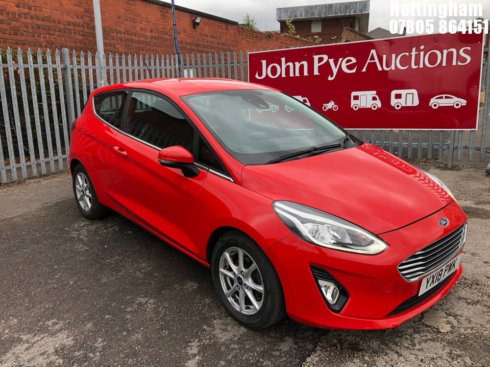John Pye Vehicle Auctions Location Nottingham 2018 FORD FIESTA