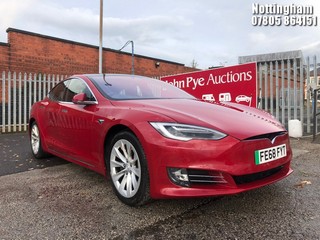 Location: Nottingham - 2018 TESLA MODEL S 75 SALOON REG: FE68FYT, 0cc ELECTRIC , Auto, Former Keepers: 0, Keys: Yes, MOT Expiry date: 08/12/2023