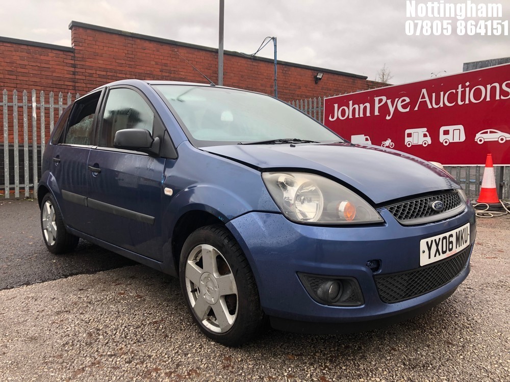 John Pye Vehicle Auctions Location Nottingham 2006 FORD FIESTA