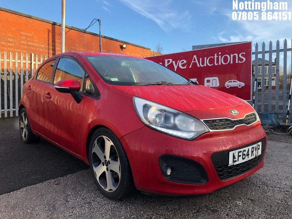 John Pye Vehicle Auctions Location Nottingham 2014 KIA RIO 4 ECODYNAMICS CRDI 5 DOOR