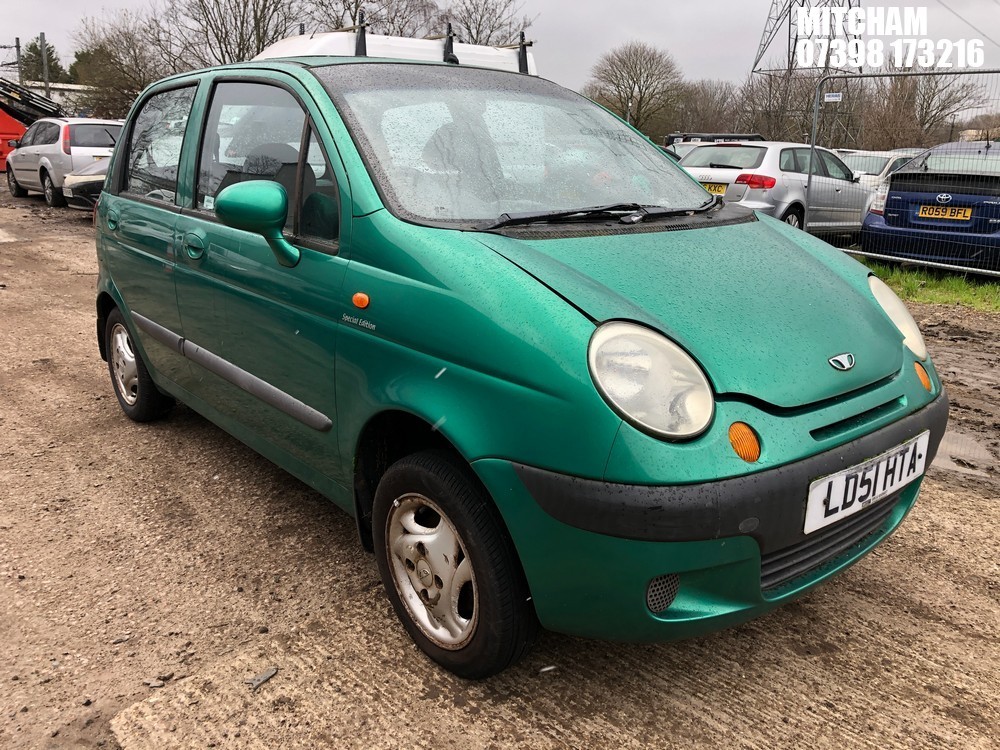 John Pye Vehicle Auctions Location Mitcham 2001 DAEWOO MATIZ SE